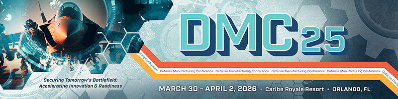 Defense Manufacturing Conference Header