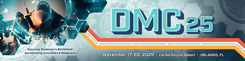 Defense Manufacturing Conference Header